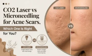 CO2 Laser vs Microneedling for Acne Scars, Which One Is Right for You?